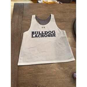 Yale Bulldogs Lacrosse Under Armour Reversible Jersey Medium Women's